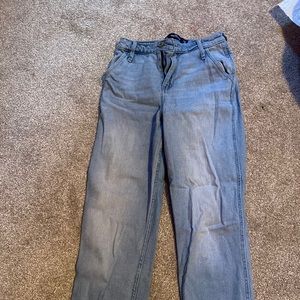Straight leg jeans